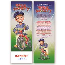 Bike Safety Bookmark bike safety product, bike, bookmark, safety