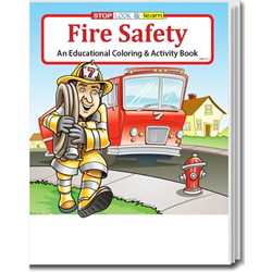 Stock Coloring Book - Fire Safety firefighting, fire safety product, fire prevention product, firefighting coloring book, firefighting activity book, fire safety coloring book, fire safety activity book, fire prevention coloring book, fire prevention activity book