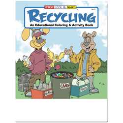 Stock Coloring Book - Recycling 
