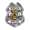 IS21 - Imprinted Maltese Diamond Sticker Badge