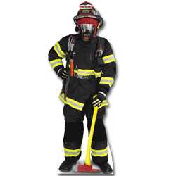 Firefighter Stand-Out firefighting, fire safety product, fire prevention, cut outs, photo props, firefighter, photo prop, cut out 
