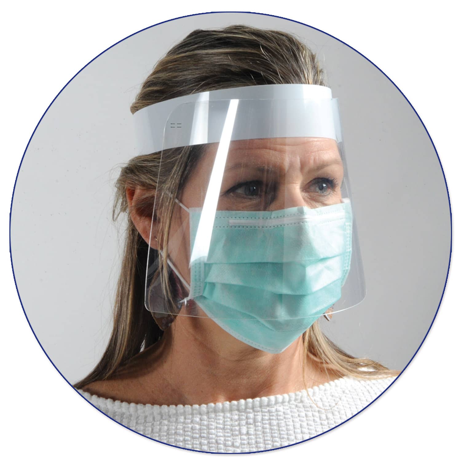Face Shields, Masks & Gowns