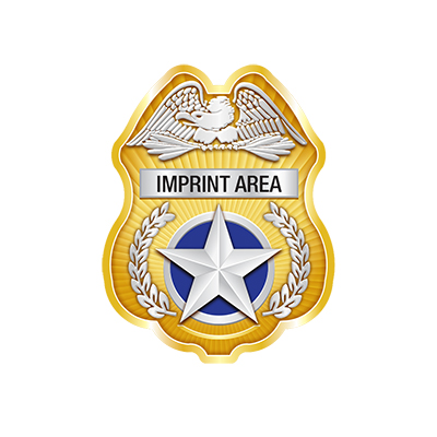 Custom Police Sticker Badges