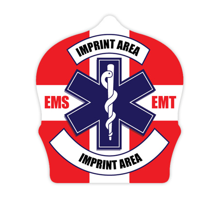 RWB EMS/EMT w/ Star of Life 