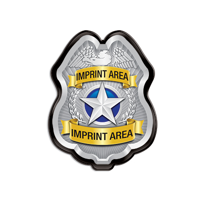 Custom Police Clip-On Badges