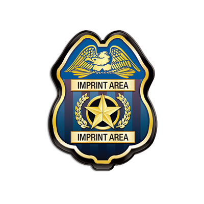 Custom Police Clip-On Badges