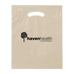 12" x 15" Plastic Bag - Full Custom ustomizable 12 x 15" Plastic Bags for Public Safety Educators—perfect for promoting fire safety awareness. Durable, branded, and ideal for outreach events.