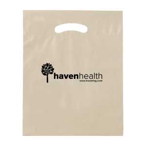 12" x 15" Plastic Bag - Full Custom ustomizable 12' x 15" Plastic Bags for Public Safety Educators—perfect for promoting fire safety awareness. Durable, branded, and ideal for outreach events.