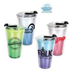 16 oz. Mood Acrylic Tumbler w/ Flip Top Lid