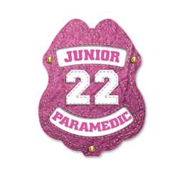 22 Paramedic Pink Sticker Badge 