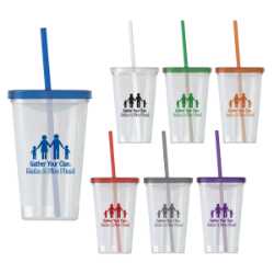 22 oz. Tumblers-Single Wall 