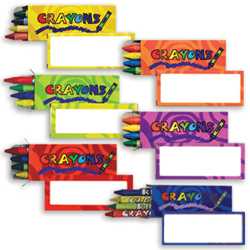 4 Pack Standard Crayons firefighting, fire safety product, fire prevention, crayons, non-toxic, color me, public safety