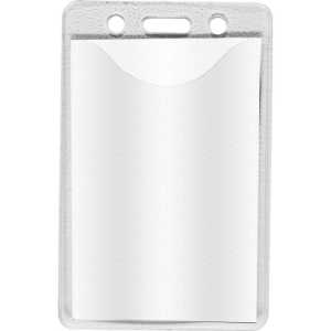 2-1/2" x 4" Vinyl Badge Pouch 