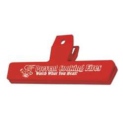 6" Bag Clip 6 inch bag clip, wide bag clip, promotional bag clip, fire department giveaways, police community outreach items, EMS promotional products, kitchen clip, custom bag clip