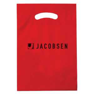 9" x 13" Plastic Bag - Full Custom  public safety bags, custom plastic bags, fire safety promos, safety educator materials, outreach promotional bags, fire department giveaways, community awareness tools, educational bags