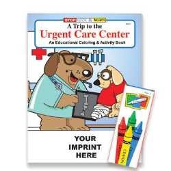Packaged Coloring Book and Crayons