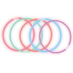 Assorted Color Lite Rope Necklace 