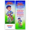 Bike Safety Bookmark bike safety product, bike, bookmark, safety, bike safety bookmark, kids bike safety tips, bicycle safety handout, community event giveaways, fire department children’s items, EMS outreach supplies, police department kids giveaways, educational safety materials, bike safety education, fire prevention week items