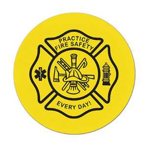 Circle Shaped EZ Gripper Jar Opener  jar opener promo, EZ-gripper jar opener, fire department giveaways, police community outreach items, EMS promotional products, non-slip jar opener, kitchen safety handout