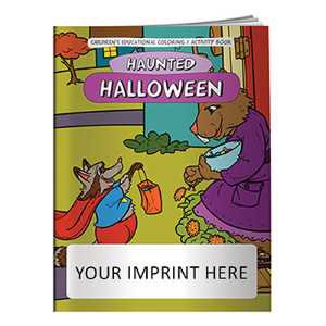 Coloring Book - Halloween Haunted Holiday firefighting, fire safety product, fire prevention, fire safety coloring book, fire prevention coloring book, fire safety activity book, fire prevention activity book