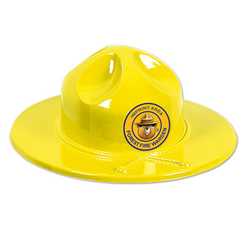 Custom Forest Fire Warden Hat firefighting, fire safety product, fire prevention, smokey, smokey bear,plastic hat, trooper hat, smokey hat, kids hat, kids, hat, trooper, custom, imprinted