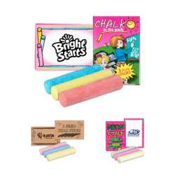 Custom Imprinted 3 Pack of Jumbo Chalk