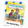Custom Imprinted Coloring Book Fun Pack - Practice Bike Safety 