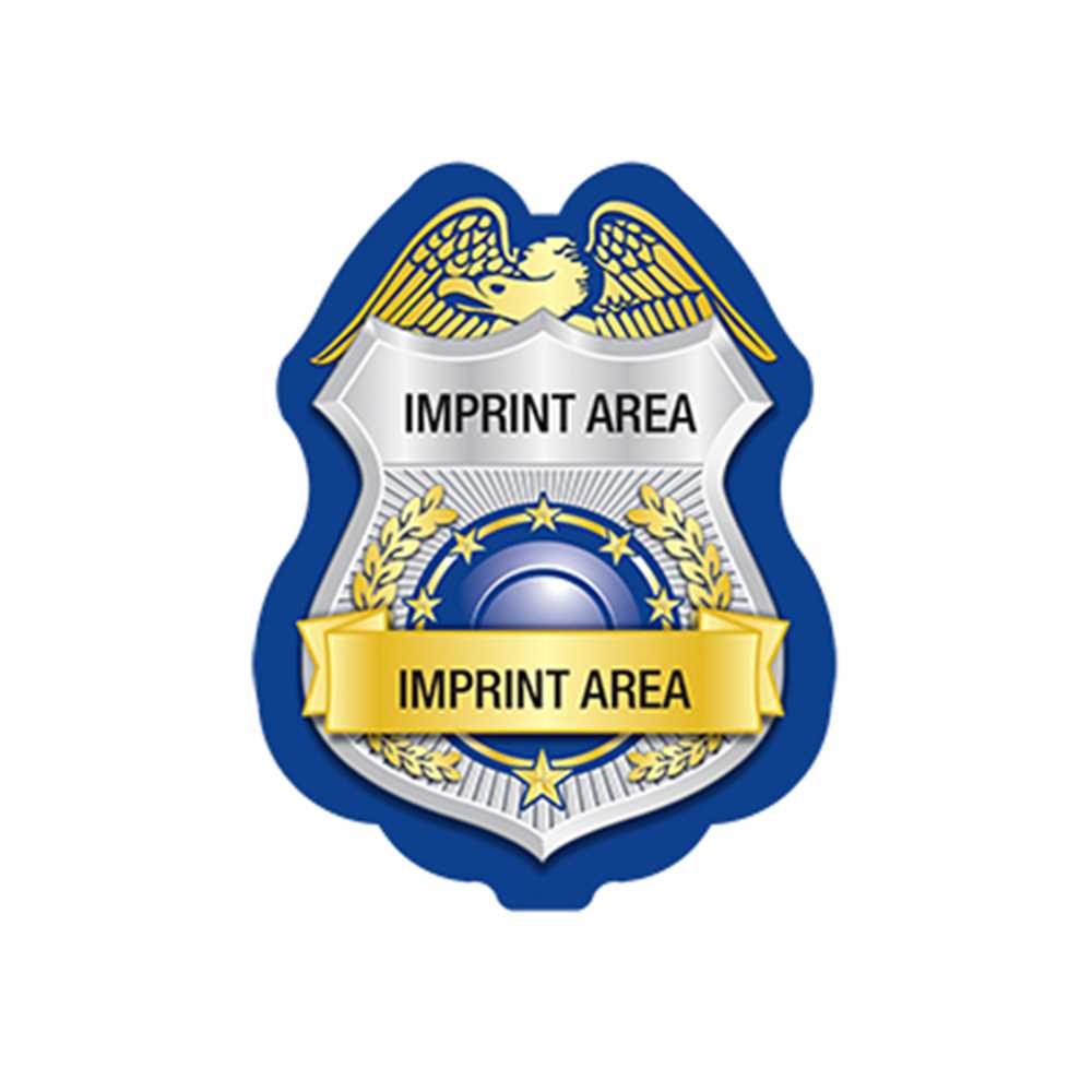 Custom Police Badge Sticker
