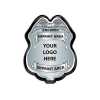 Custom Silver Jr. Police Officer Clip-On Badge Police, safety product, silver badge, custom silver badge, silver police badge, educational, plastic police badge, police officer badge, imprint badge, imprinted police badge,Custom Silver Jr Police Officer Badge, SS66785ISP2, personalized police badge, junior police officer badge, custom kids police badge, clip on badge for kids, police outreach supplies, school safety program giveaways, community event badges, law enforcement promotional products, youth police badge, bulk custom badges