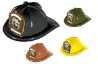 Custom Smokey Bear Fire Safety Club Fire Hat firefighting, fire safety product, fire prevention, smokey, smokey bear, plastic fire hat, plastic, hats, bear, fire hat, stock