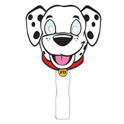 Dalmatian Hand Mask firefighting, fire safety product, fire prevention,