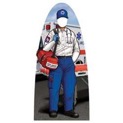 EMT/Paramedic Photo Prop - 20.25" x 45" firefighting, fire safety product, fire prevention, cut outs, photo props, firefighter, EMT, Paramedic