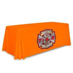 Economy Table Throw - Maltese Cross FD firefighting, fire safety product, fire prevention, table cover, table throw, table cloth, fire dept., community events, fire prevention week