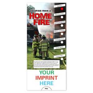 Escaping from a Home Fire Slide Chart