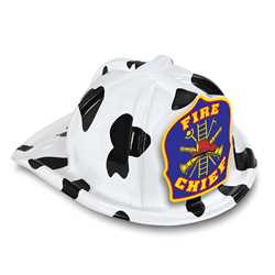 Fire Chief Specialty Hat - Blue Firefighter Scramble Shield firefighting, fire safety product, fire prevention, plastic fire hats, fire hats, kids fire hats, junior firefighter hat, fire chief hat, junior fire chief hat