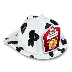 Fire Chief Specialty Hat - Custom Fire Chief Silver Shield firefighting, fire safety product, fire prevention, plastic fire hats, fire hats, kids fire hats, junior firefighter hat, fire chief hat, junior fire chief hat, custom fire hat, silver fire chief hat, custom fire chief shield, kids fire chief hat, jr firefighter hat, customizable fire hat, fire department giveaways, EMS community outreach, police department event supplies, children’s fire safety items, fire prevention week handouts