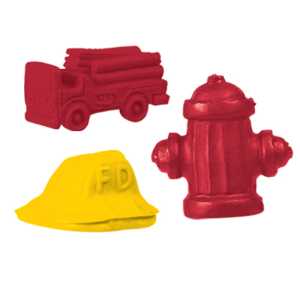 Fire Dept. Pencil Top Erasers 
