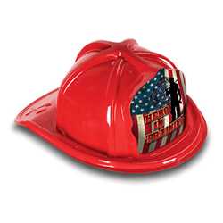 Fire Hat - Hero In Training Shield firefighting, fire safety product, fire prevention, plastic fire hats, fire hats, kids fire hats, junior firefighter hat