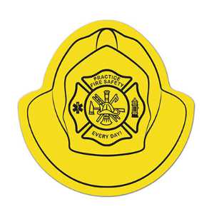 Fire Helmet Rubber Jar Opener  