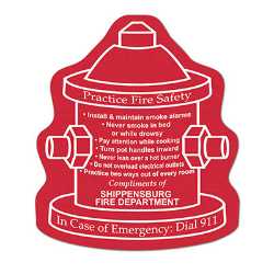Fire Hydrant EZ Gripper Jar Opener fire hydrant jar opener, EZ-gripper jar opener, fire safety giveaway, fire department promotional items, EMS community outreach, police event giveaways, children’s fire-safety materials, public-education handouts, fire prevention week items
