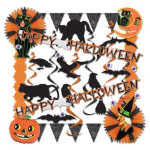 Fire Resistant Halloween Trimorama fire-resistant Halloween décor, Halloween trimorama, kids Halloween event decorations, fire department fall event supplies, EMS outreach materials, police department community items, flame-retardant Halloween cutouts, children’s fire-safety event decorations