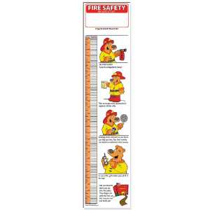 Fire Safety Children's Growth Chart 