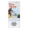 Fire and Home Safety Pocket Slider fire and home safety slide chart, child fire safety education, home safety for kids, fire department children’s items, EMS outreach supplies, police department kids giveaways, fire hazard awareness materials, community safety handouts, fire prevention week tools