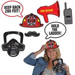 Firefighter Photo Fun Signs firefighting, fire safety product, fire prevention, cut outs, photo props, firefighter, photo prop, cut out 