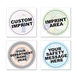 Full Custom 2" Round Sticker firefighting, fire safety product, fire prevention, fire safety stickers, fire prevention stickers