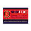 Full Custom Fire Dept Banner - 37.5" x 60" firefighting, fire safety product, fire prevention, full custom banner, custom, vinyl banner, indoor and outdoor use, imprinted