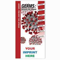 Germs: Prevent the Spread Slide Chart  germs, virus, Covid-19, stop the spread, health, social distance distancing, preventing the spread. 