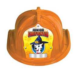 Imprinted - Jr. Firefighter with Witch Hat firefighting, fire safety product, fire prevention, plastic fire hats, fire hats, kids fire hats, junior firefighter hat, cheap fire hat, childrens fire hat, red fire hat