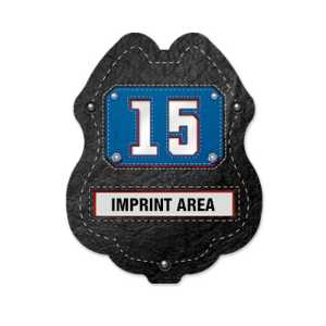 Imprinted Rescue Engine Sticker Badge 