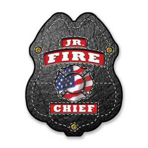 Jr FC Patriotic Maltese Cross Plastic Clip-On Badge 